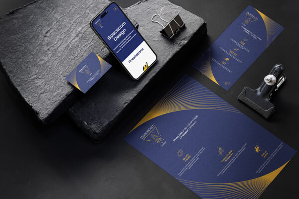 Papeterie Spacecom design