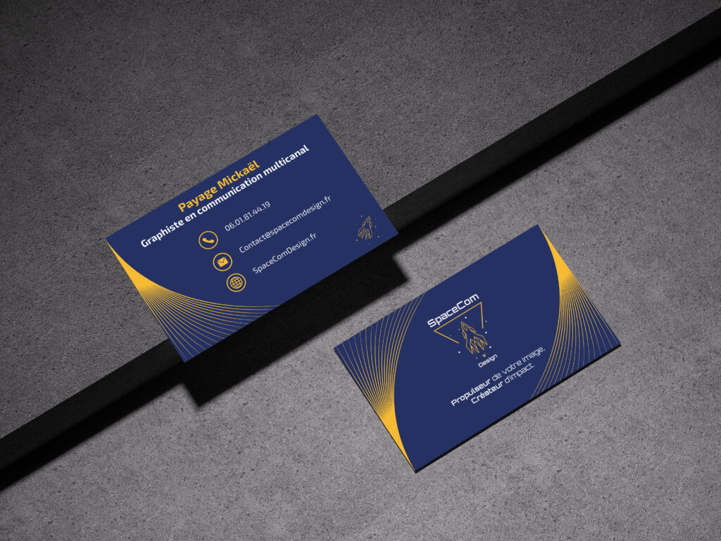 carte de visite Spacecom Design