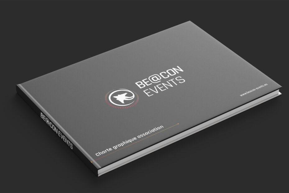 Logo BE@CON Events sur page de couverture